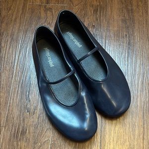 Jeffrey Campbell Dancerina Ballet Flats in Navy